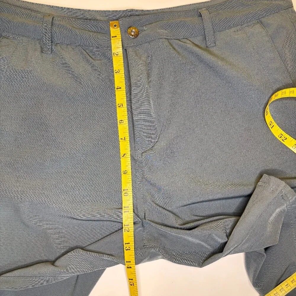 Gerry Mens Golf Hiking Performance Hybrid Shorts Size‎ 38 Green Stretch Beach